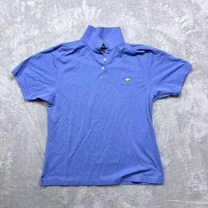 Masters Collection Polo Shirt Womens XL Purple Pima Cotton Embroidered Logo